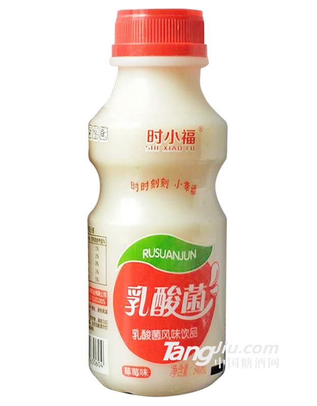 時小福-乳酸菌風味飲品草莓味340ml