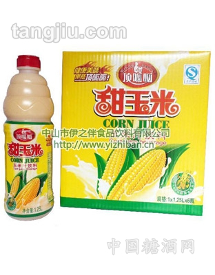 1.25L頂呱呱玉米汁產品