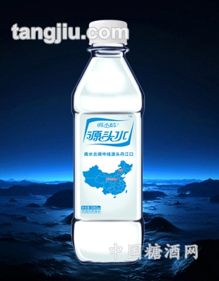 源頭水飲用純凈水380ML-方瓶