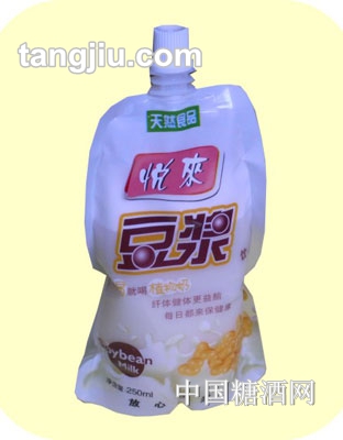 悅來立式袋裝豆?jié){250ml