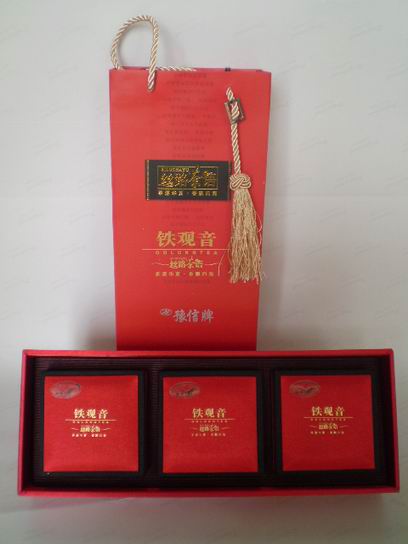 供應(yīng)品牌昌東鐵觀音絲路茶語（玫紅）