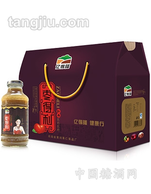 棗得利紅棗果肉飲料350ml