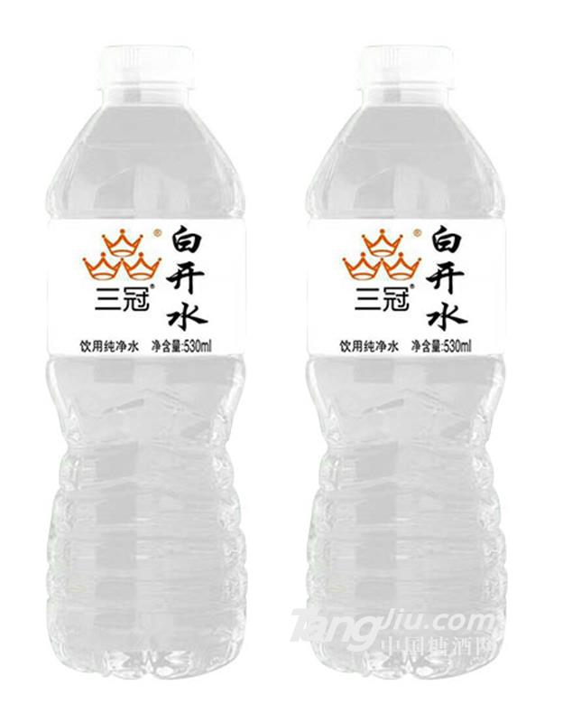 三冠白開水530ml