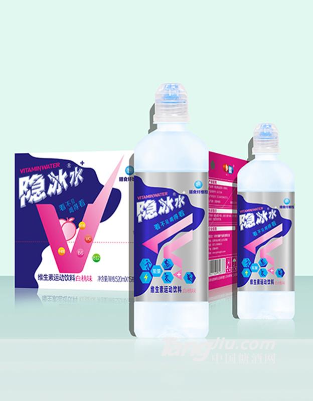 隱冰水·維生素運(yùn)動(dòng)飲料白桃味520ml