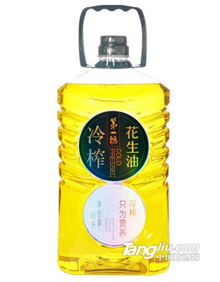 一坊冷榨花生油4.5L