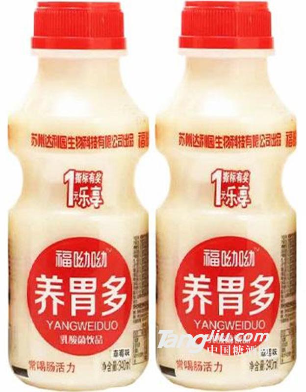 福呦呦草莓味乳酸菌飲品340ml