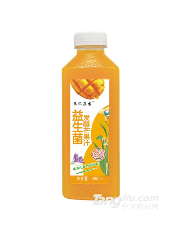 東匯莊園益生菌發(fā)酵芒果汁飲料500ml