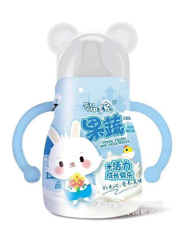 智哆兔果蔬乳酸菌小藍(lán)瓶200ml