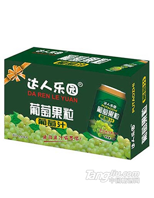 達(dá)人樂(lè)園葡萄果粒葡萄汁飲料箱裝-500ml