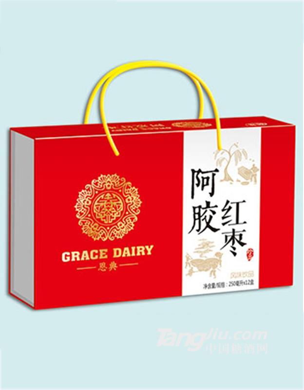 靳龍阿膠紅棗風(fēng)味飲品250mlx12盒