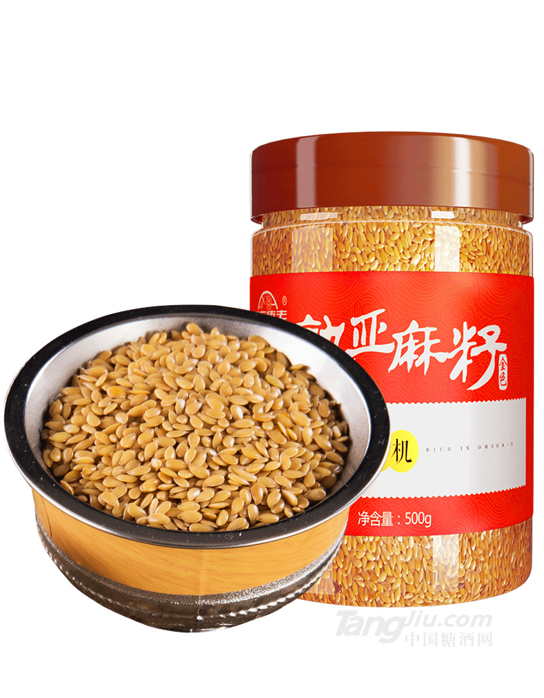 福來康泰供應(yīng)熟亞麻籽500g