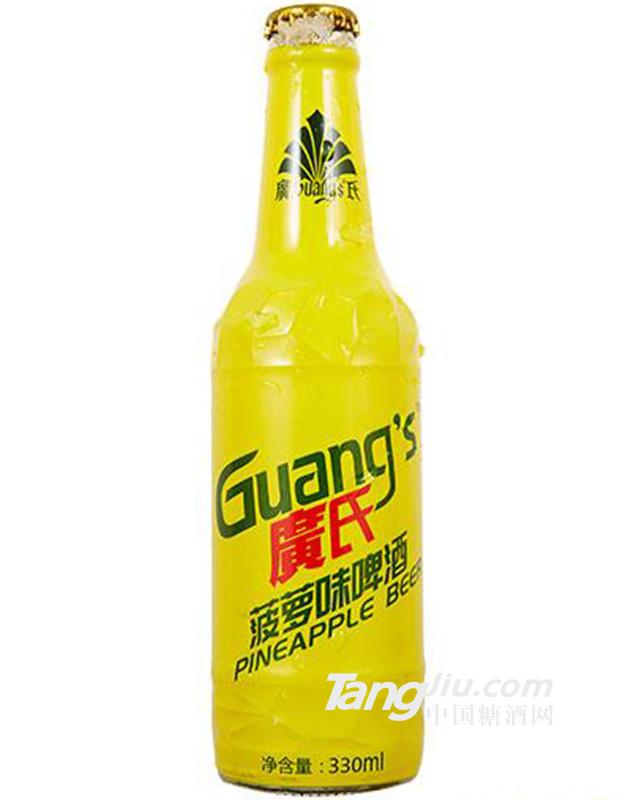 廣氏菠蘿啤黃瓶330ML