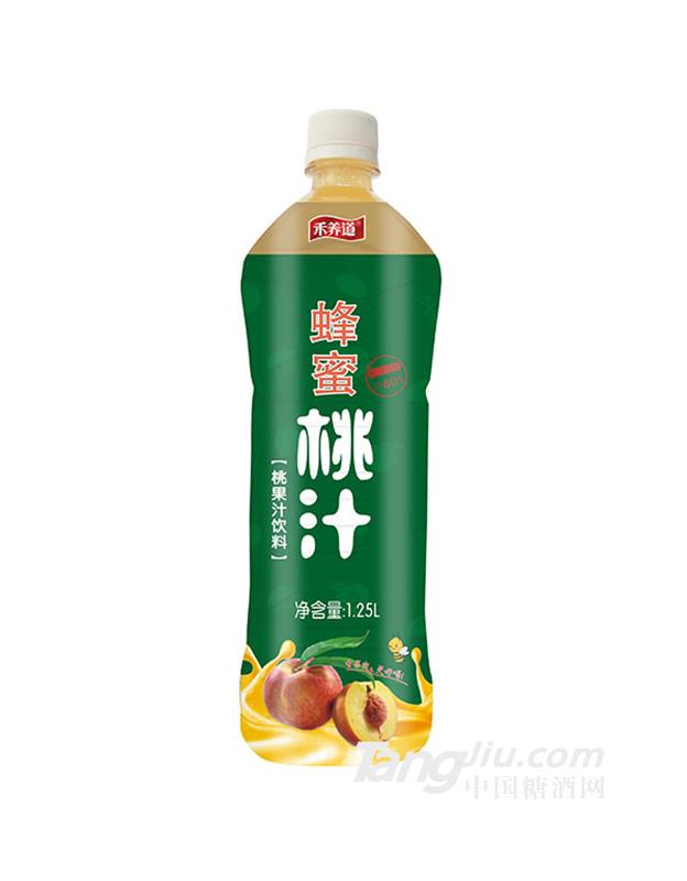 禾養道蜂蜜桃汁飲料1.25L