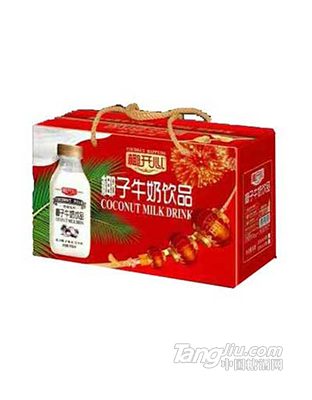 椰開心椰子牛奶飲品箱裝