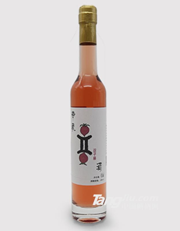 黃氏花果冰酒瓶-草莓酒10度415ml