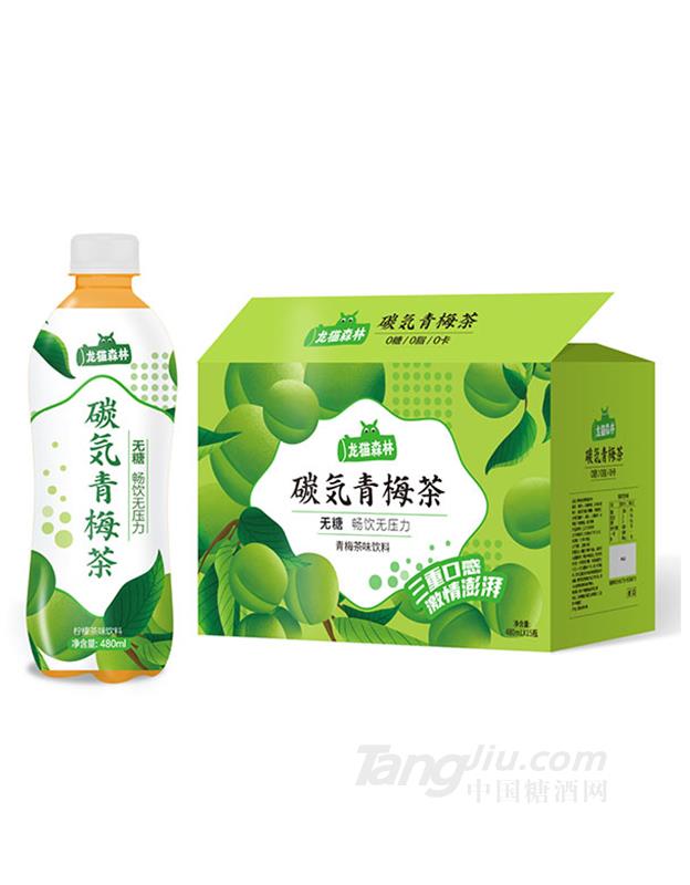 龍貓森林碳氣青梅茶480mlx15瓶