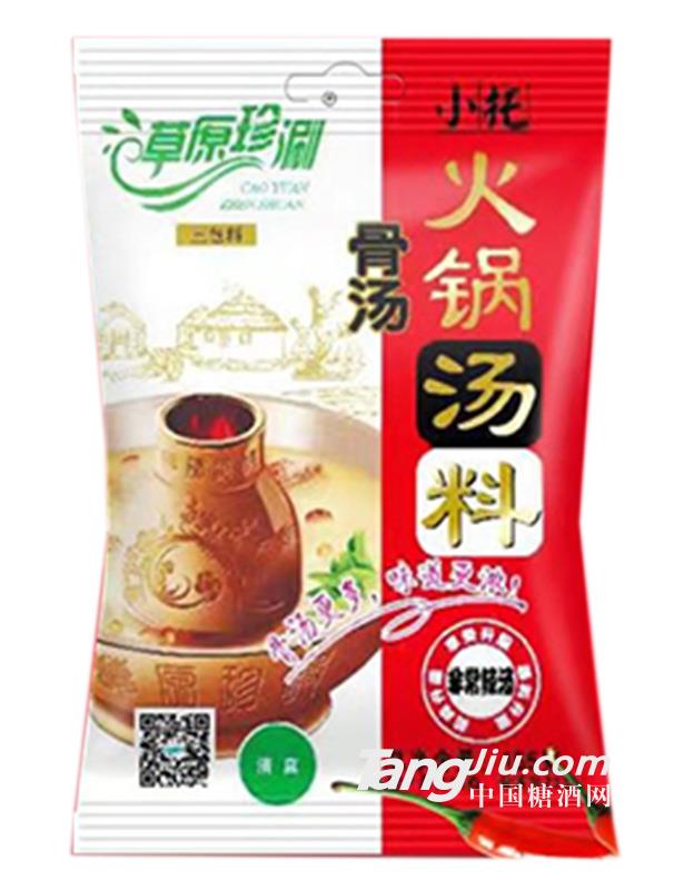 草原珍涮骨湯辣湯火鍋湯料155g