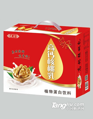 歐珍高鈣核桃乳植物蛋白飲料禮盒裝