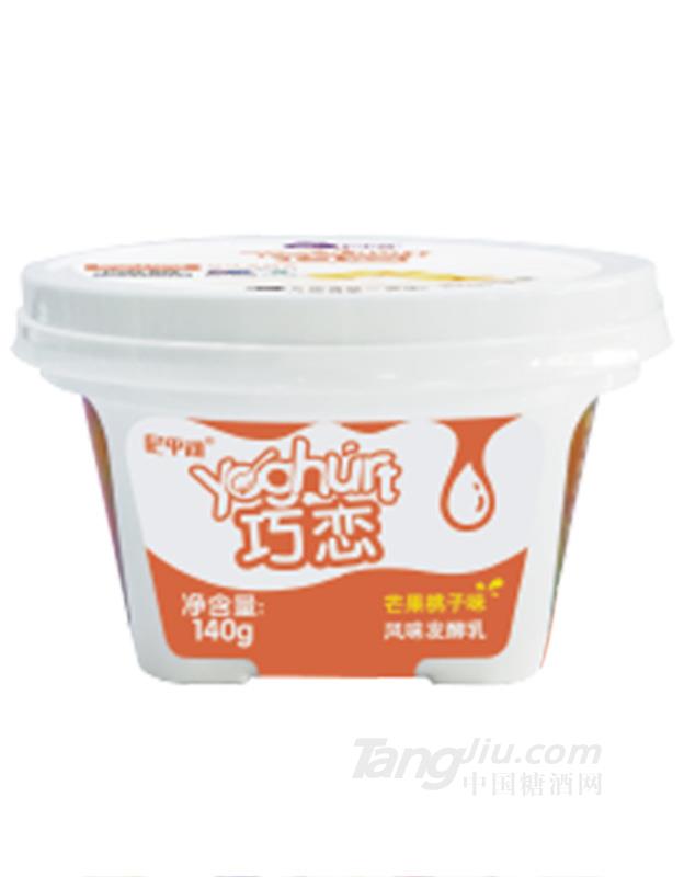 尼平河低溫巧戀風味發(fā)酵乳芒果桃子味140g