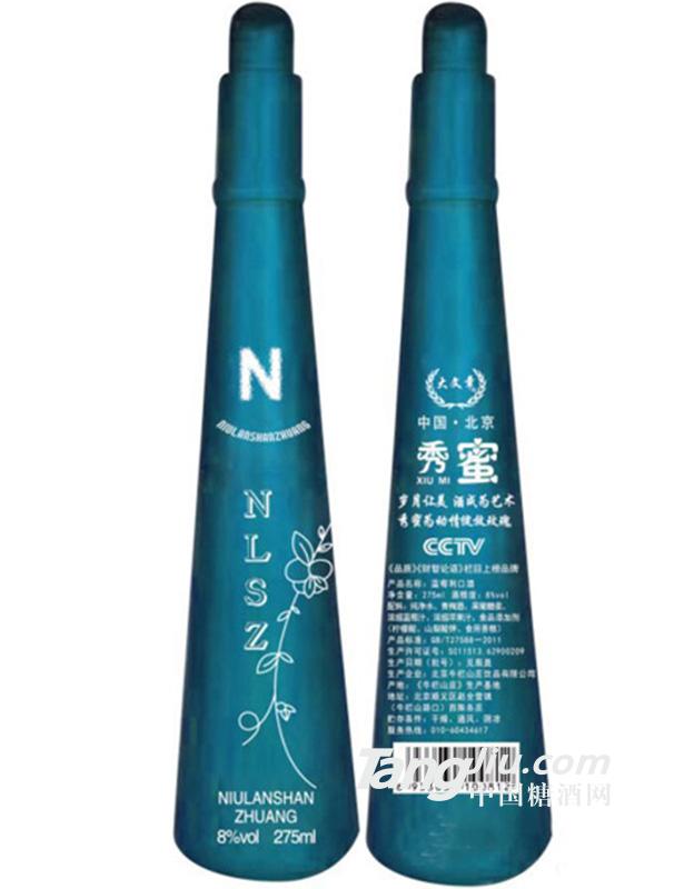 8度牛欄山莊秀蜜藍(lán)莓利口酒-空靈仙子275ml