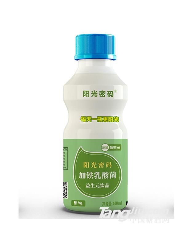 陽光密碼加鐵乳酸菌益生元飲品340ml