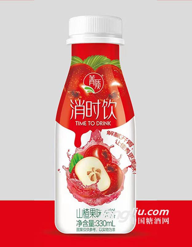 菁質(zhì)消時(shí)飲山楂果味飲料330ml