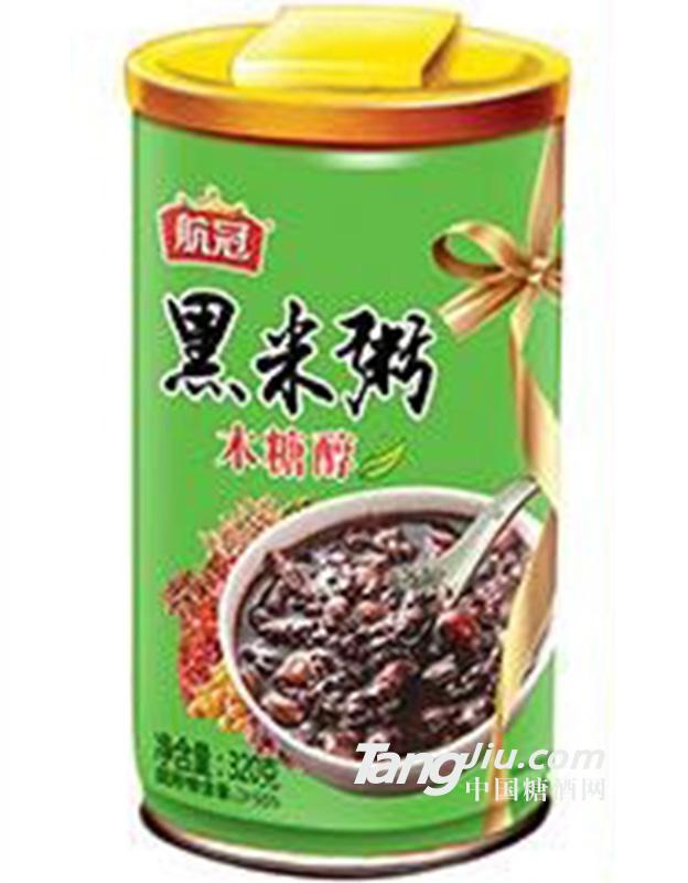 航冠 木糖醇黑米粥320g