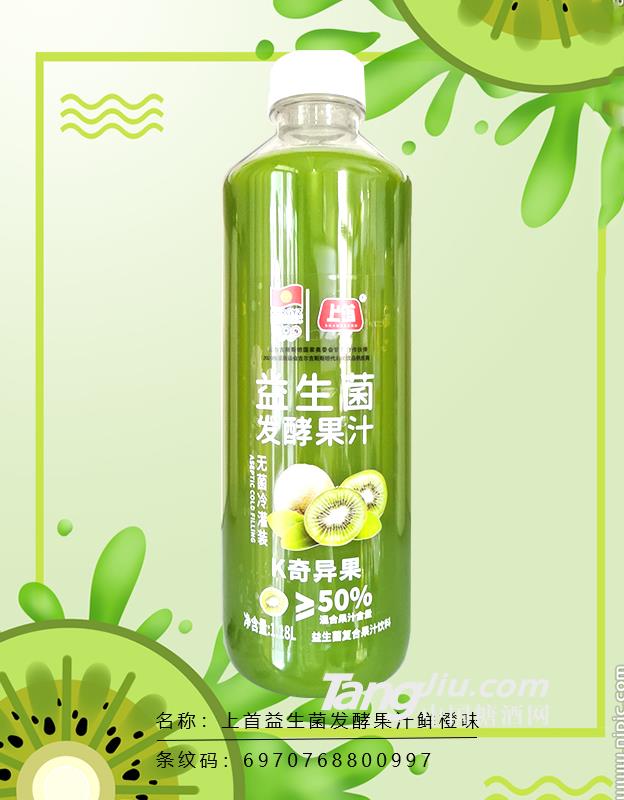 上首益生菌發酵果汁奇異果味1.18L×6