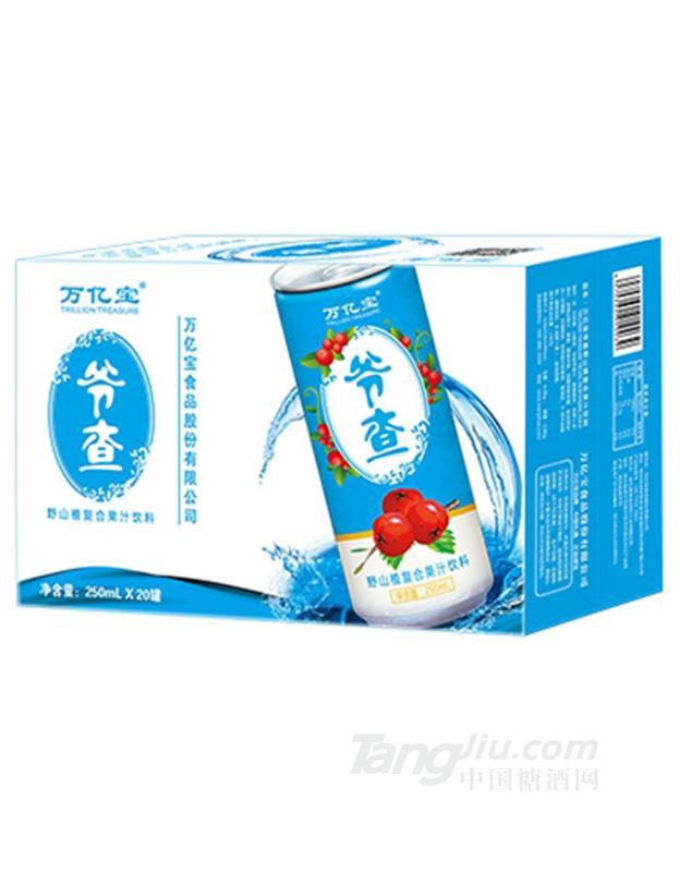 爺查野山楂復合果汁飲料250mlx20罐