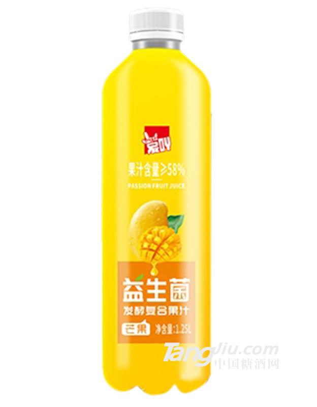 愛(ài)吖益生菌芒果復(fù)合果汁1.25L