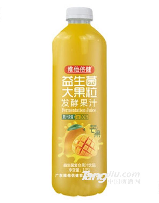 維他倍健益生菌發(fā)酵果汁芒果味1.25l