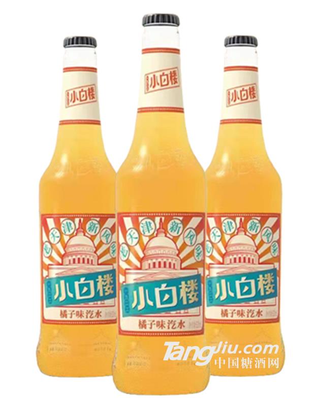 小白樓汽水橘子味520ml