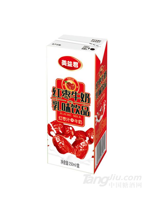 美益君紅棗牛奶乳味飲品250ml