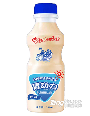 椰芝島胃動力乳酸菌飲品338ml