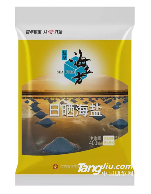 海立方日曬海鹽400g