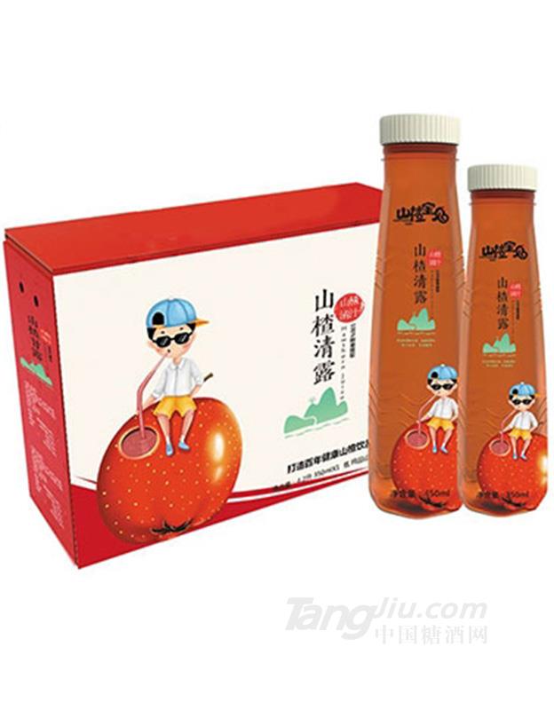 山楂寶貝山楂清露山楂果肉果汁350ml