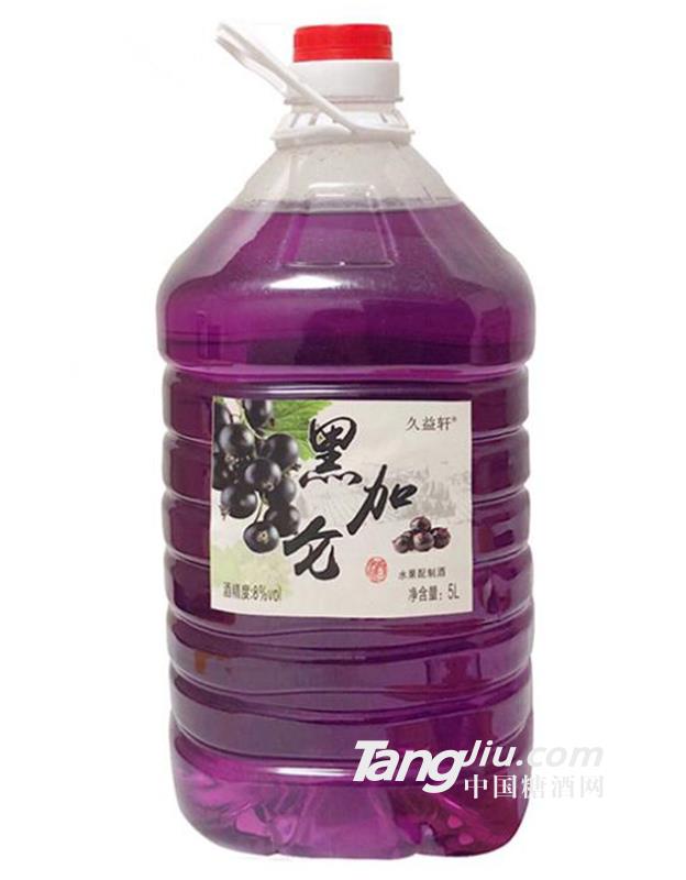 黑加侖果酒5L