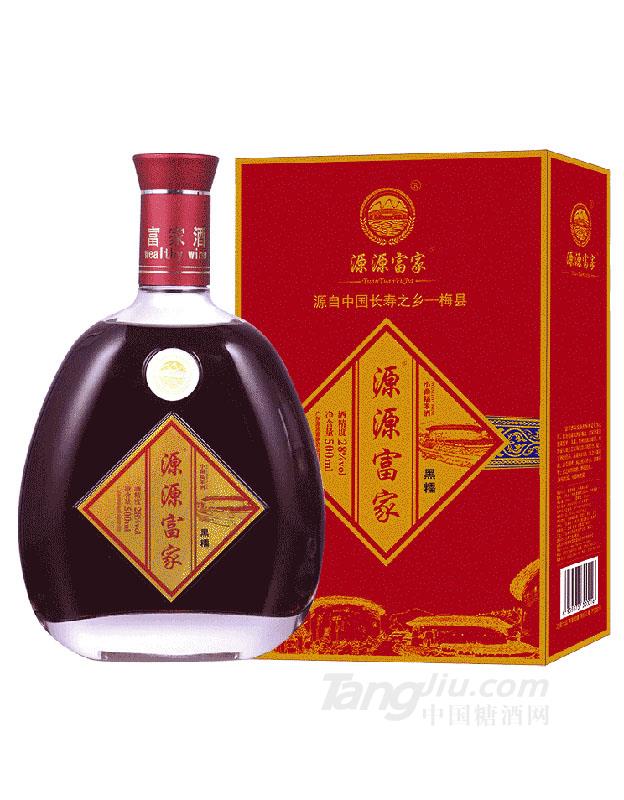 源源富家黑糯酒