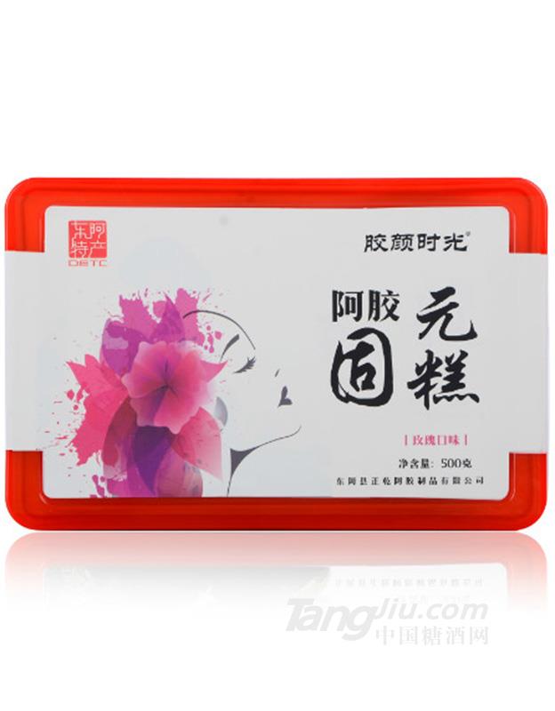 膠顏時(shí)光阿膠固元糕玫瑰 500g