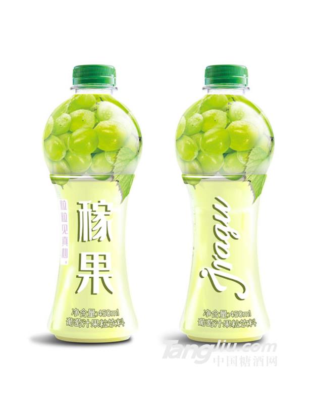 稼果葡萄汁果粒飲料450ml