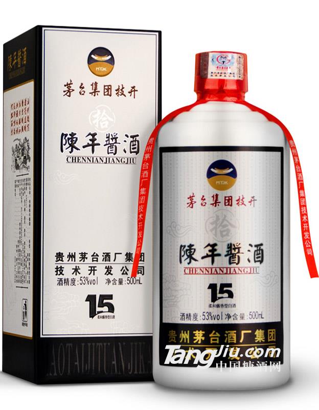 53°茅臺技開陳年醬酒15年（小盒裝）500ml