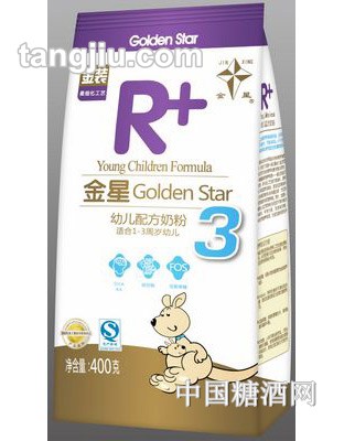 金星R+幼兒配方奶粉400g