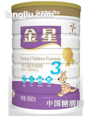 品牌幼兒配方奶粉900g