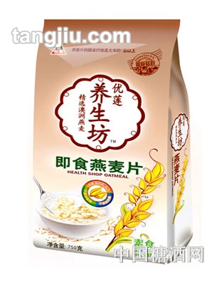 正臺(tái)南優(yōu)蓮養(yǎng)生坊即食燕麥片750g