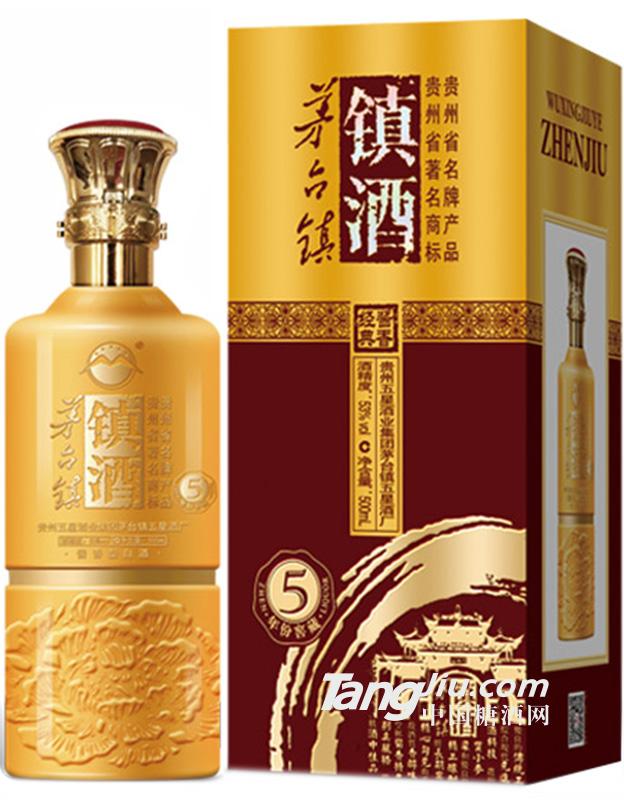 53度 茅臺(tái)鎮(zhèn)鎮(zhèn)酒5年份窖藏 500ml