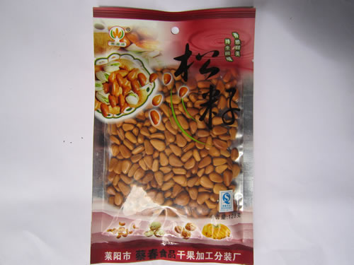 供應(yīng)蔡春休閑食品128g松子——隆重招商