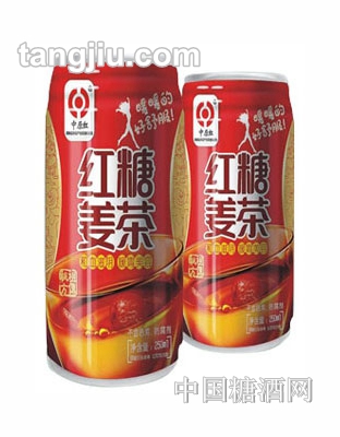 中原紅紅糖姜茶罐裝250ml