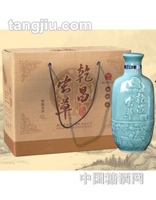 青瓷乾昌蟲(chóng)草黃酒500ml