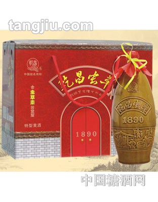 1890乾昌蟲(chóng)草黃酒500ml