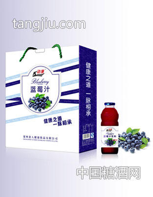 動康藍莓汁禮盒350ml